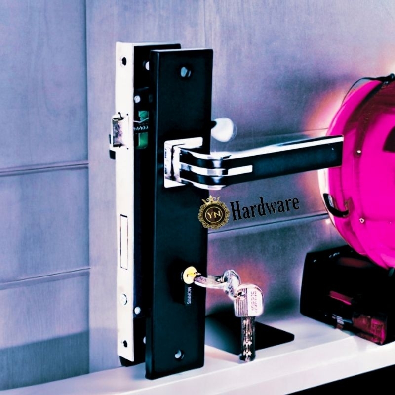 Kunci Pintu Rumah Ukuran Besar 25 cm Set Body Kunci Sedang 20 cm || Gagang Kunci Pintu Rumah || Hand