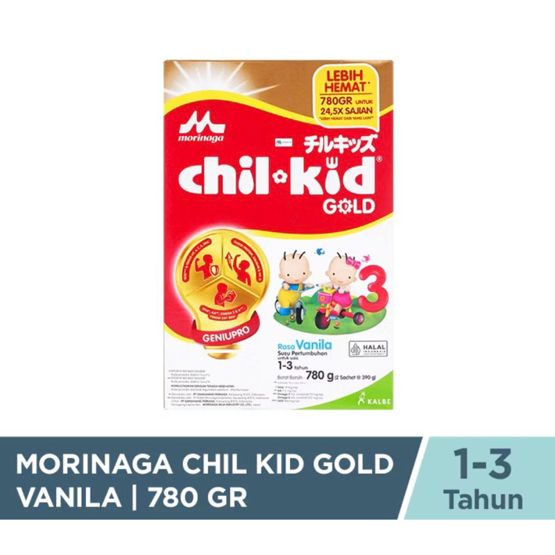 

SUSU MORINAGA CHILKID 3 RASA VANILLA 780gr