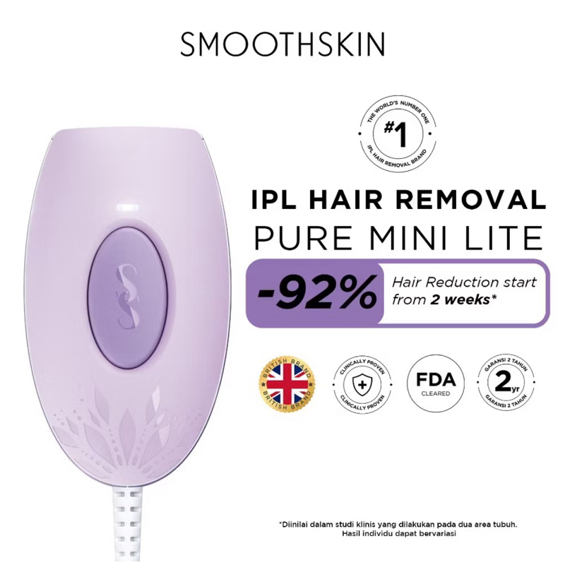 [PRELOVED] IPL HAIR REMOVAL PURE MINI LITE | ALAT PENGHILANG BULU | SMOOTHSKIN