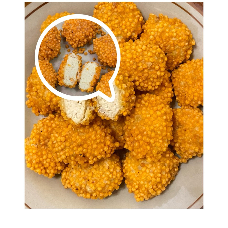 

NUGGET AYAM BUBBLE CRUMB CRISPY HOMEMADE (Tanpa Pengawet)