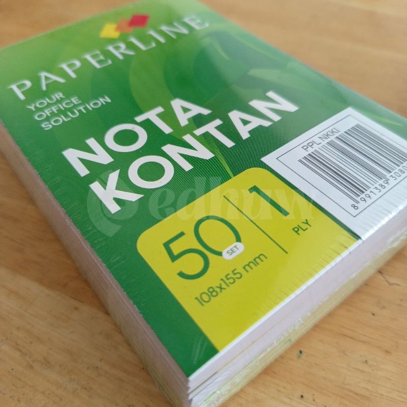 

Buku Nota Kontan 1 Ply Paperline K1