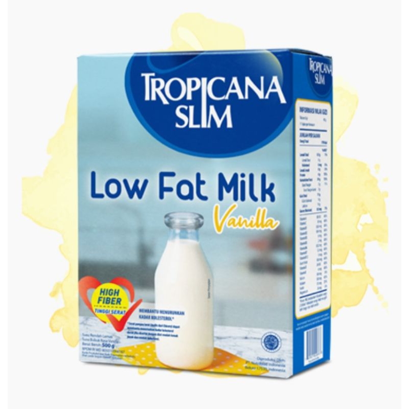 

Tropicana Slim Milk Low Fat Vanilla 180 Gram - Tropicana slim susu milk low fat vanila susu skim bebas lemak