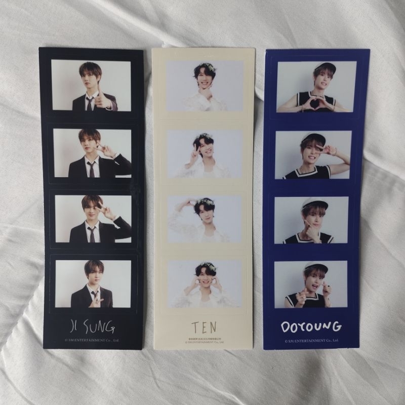 [ready stock] photostrip official nct dream wayv jisung ten doyoung season greetings 2023 sg23