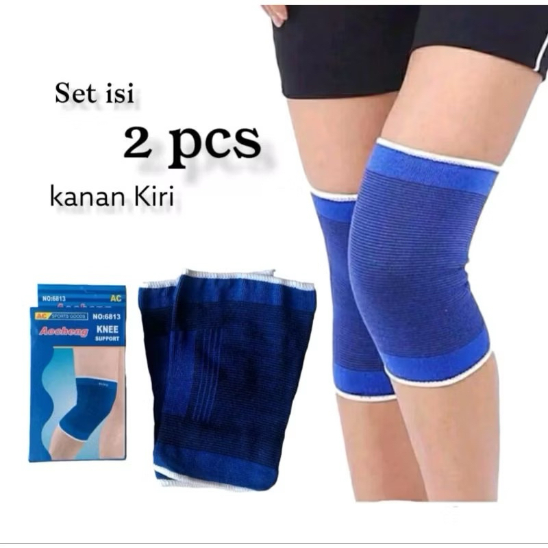 KNEE Support Deker Pelindung Lutut Elastis/ deker lutut
