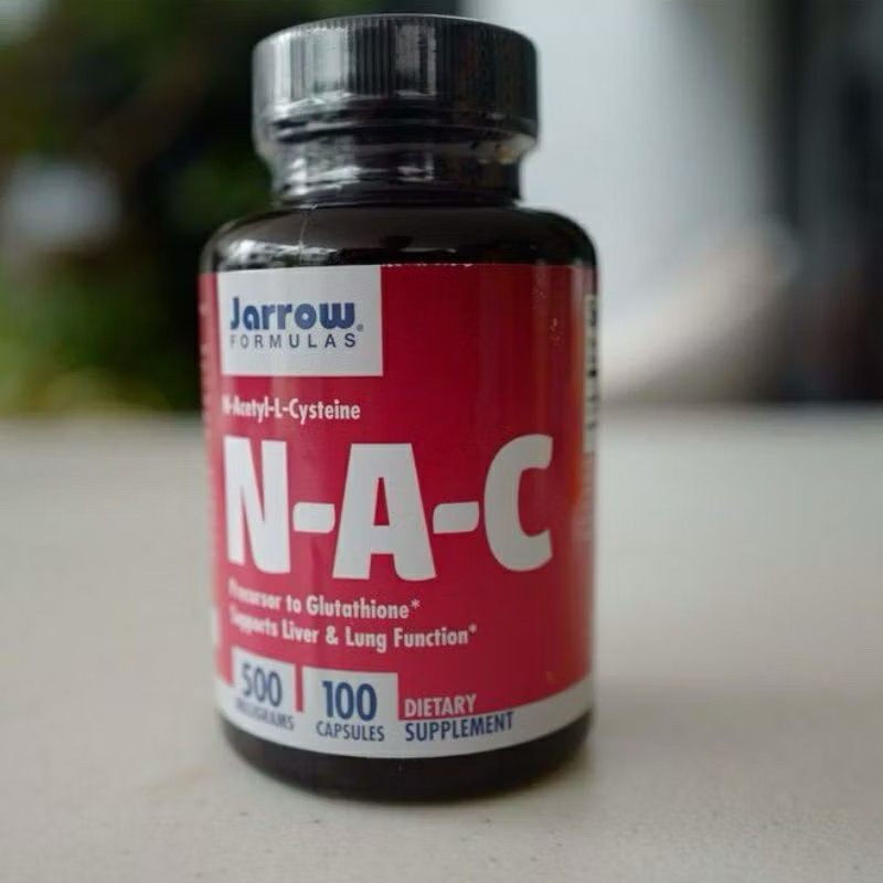 JARROW FORMULAS NAC N-Acetyl-L-Cysteine 500mg Isi 100 Kapsul JARROW NAC USA ORIGINAL