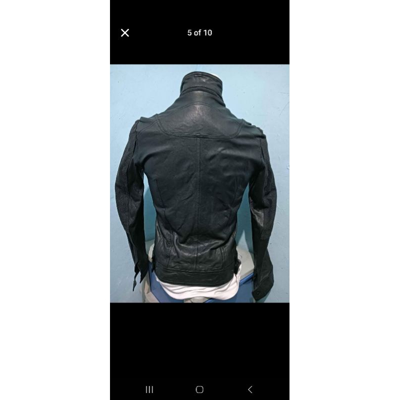 Jaket Kulit Kambing Asli