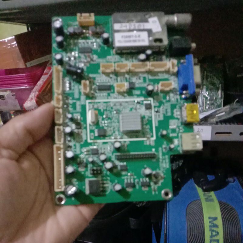 Mainboard Mobo MB TV LED Polytron Type 24D301
