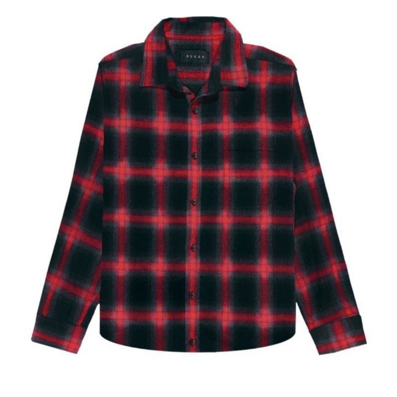Flannel Rucas Ruby Size S (Baru atau Segel)