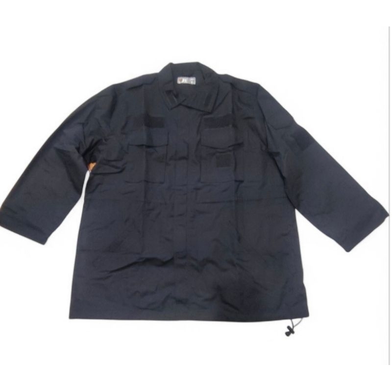 Jaket Tactical hitam jatah brimob polri