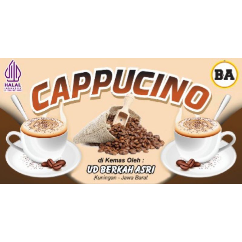 

1kg cappucino bubuk, bahan capcin