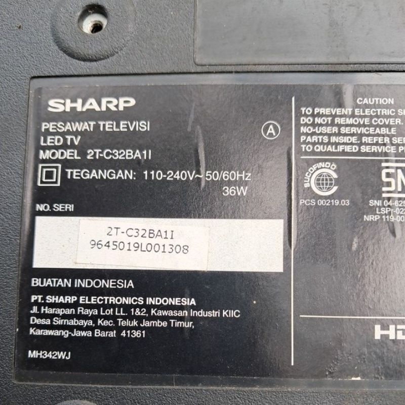 mb sharp 2tC32BA1I