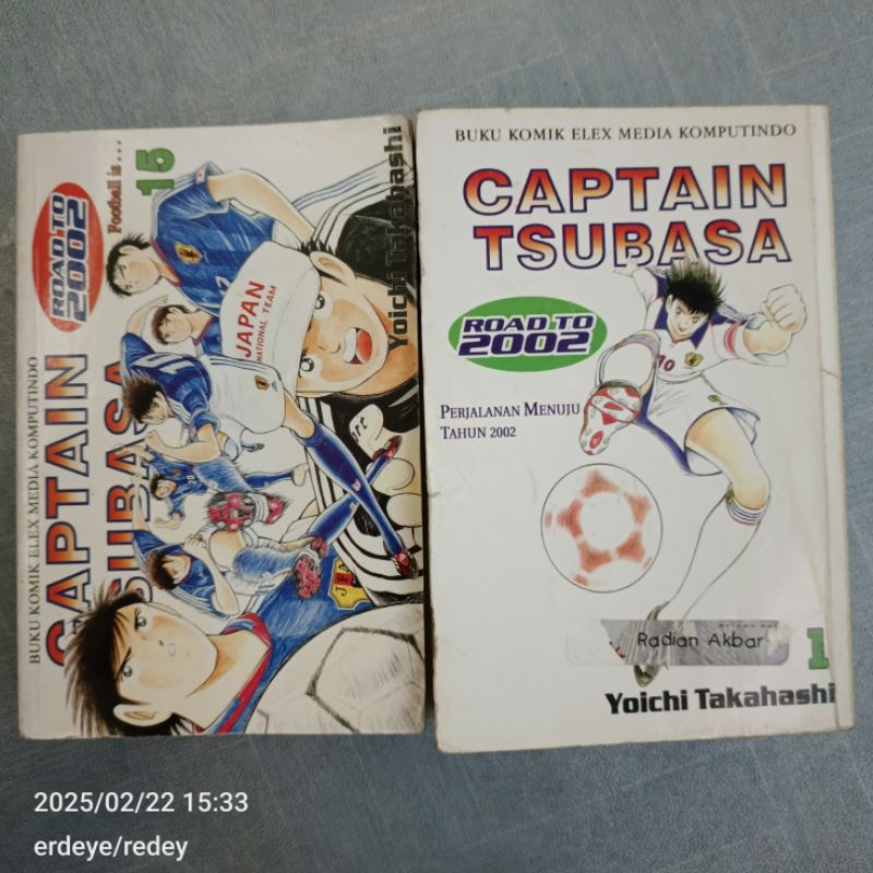 Komik Captain Tsubasa Road to 2002