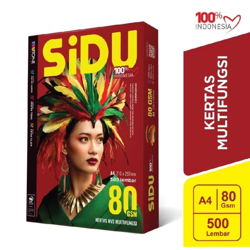 

SiDU KERTAS HVS Putih 80 GSM A4