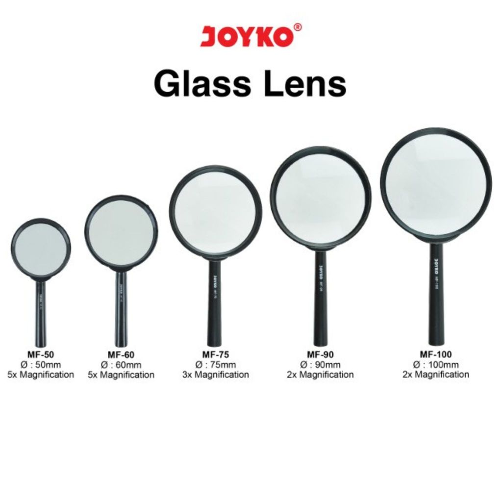 

Kaca pembesar Joyko MF – 90 Magnifer Kaca Pembesar Satuan