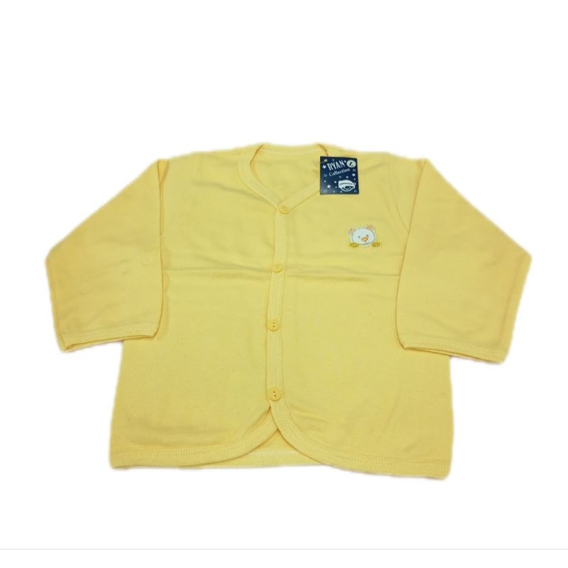 Ryan Collection Baju Panjang Bayi warna bordir (1pcs)