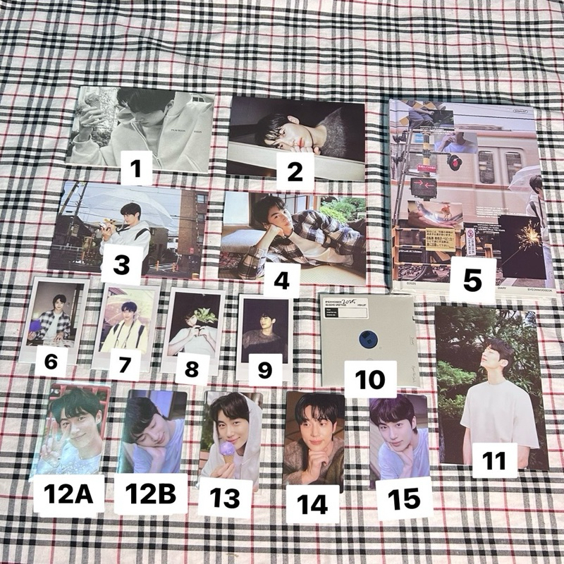 [READY STOCK] SG SEASON'S GREETINGS 2025 BYEON WOOSEOK WEVERSE PC PHOTOCARD POSTCARD DIARY CALENDAR 