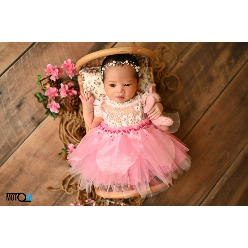 Dress Thinkerbell Newborn fotografi