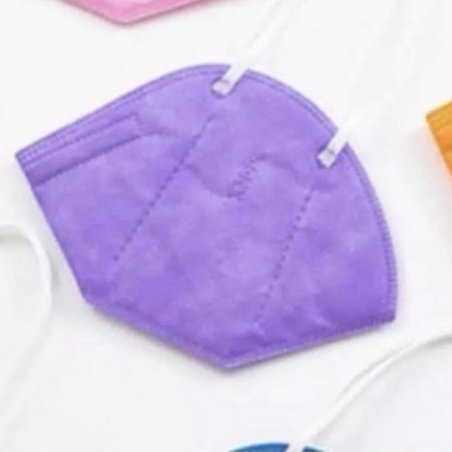 Masker KN95 Pack Isi 10 Warna Ungu Lilac Pastel