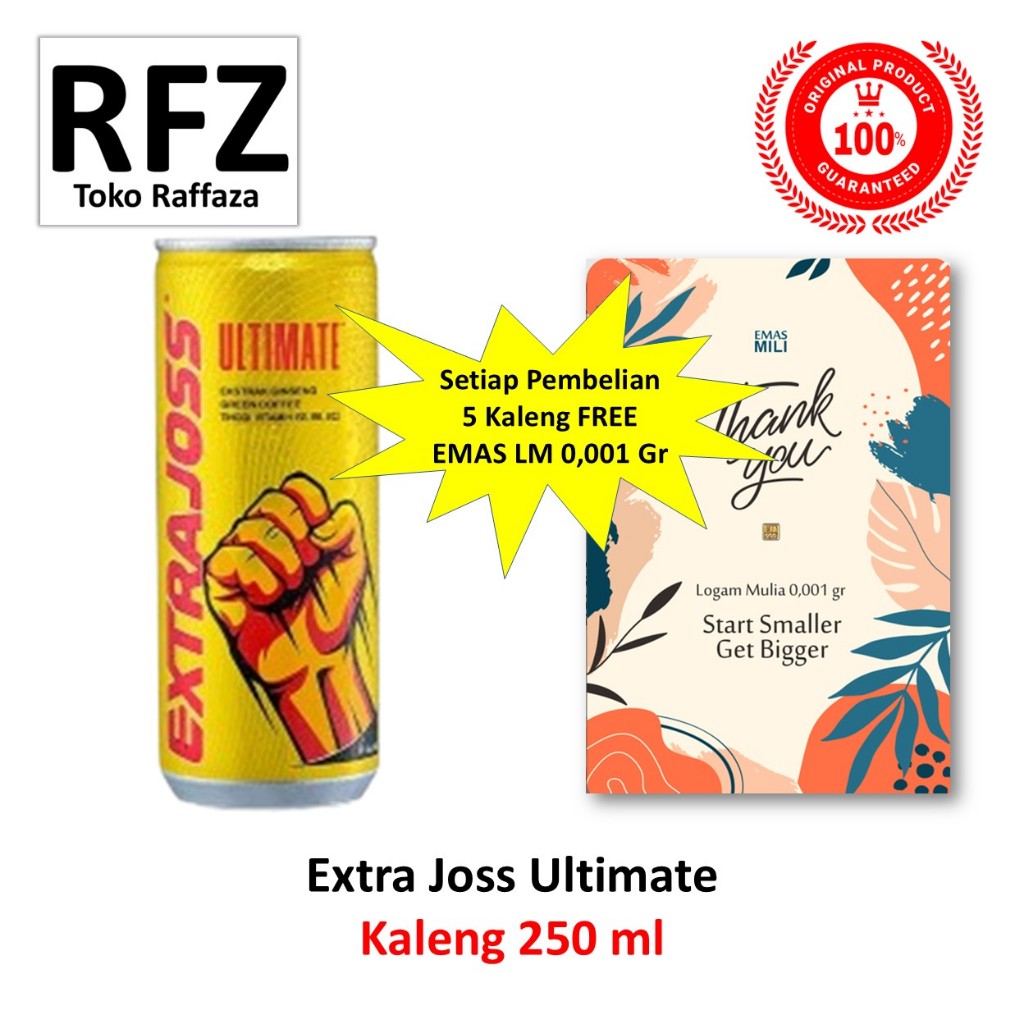 

Extra Joss Ultimate 250 ml Untuk Stamina