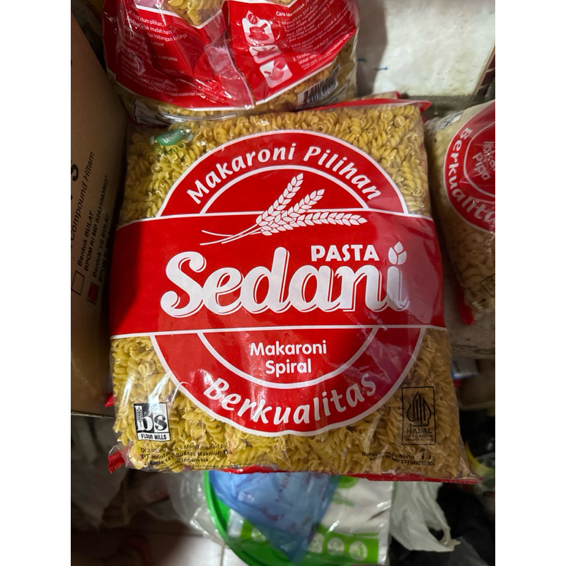 

Sedani Makaroni Spiral 1KG