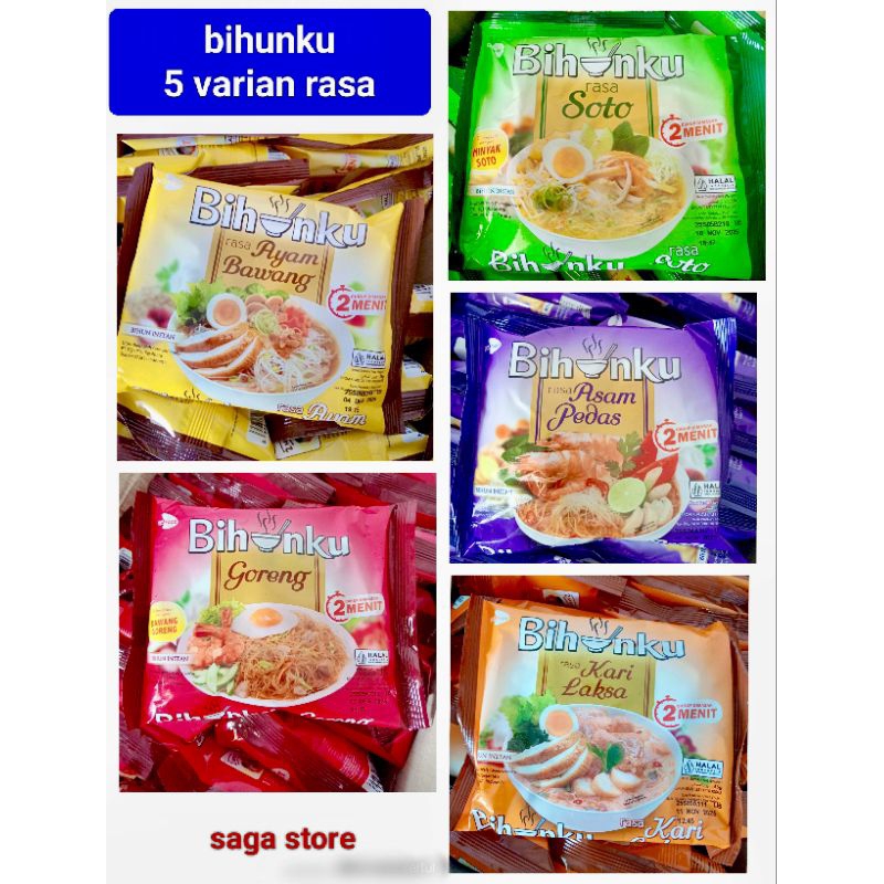 

BIHUNKU - ALL VARIAN SEMUA RASA - BIHUNKU