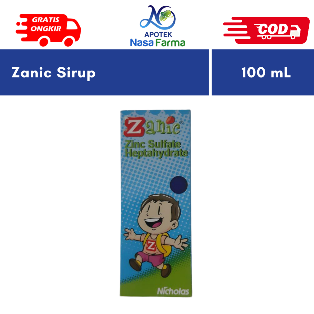 Zanic Siurp @100 mL - Membantu Mengatasi Diare Pada Anak
