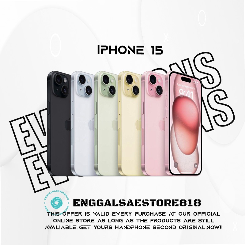 15 128GB SECOND ORIGINAL