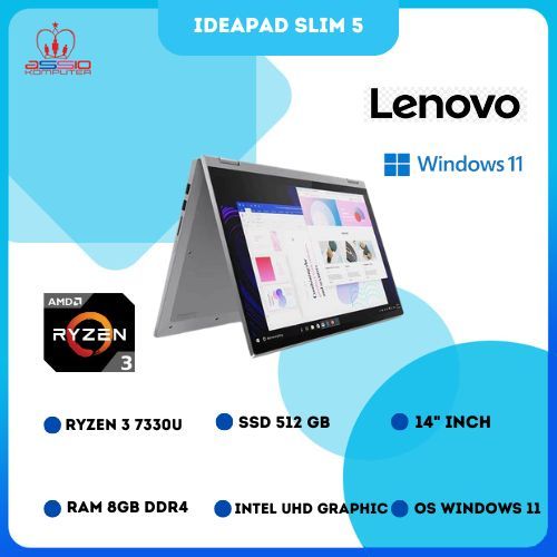 LENOVO IDEAPAD FLEX 5 RYZEN 3-7330U RAM8 SSD512