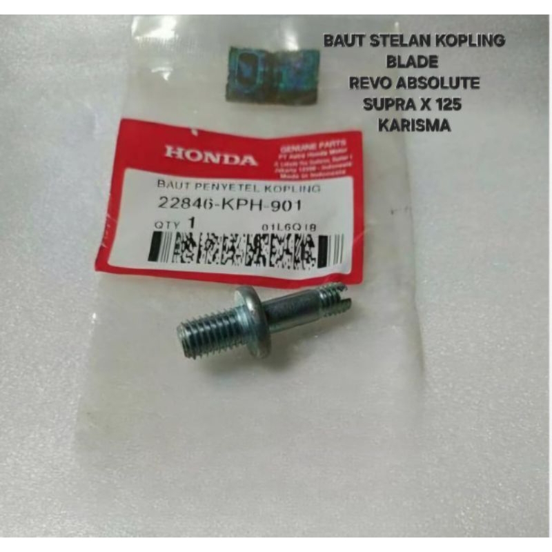 BAUT SETELAN KOPLING KARISMA SUPRA X 125 BLADE REVO ABSOLUTE ORIGINAL