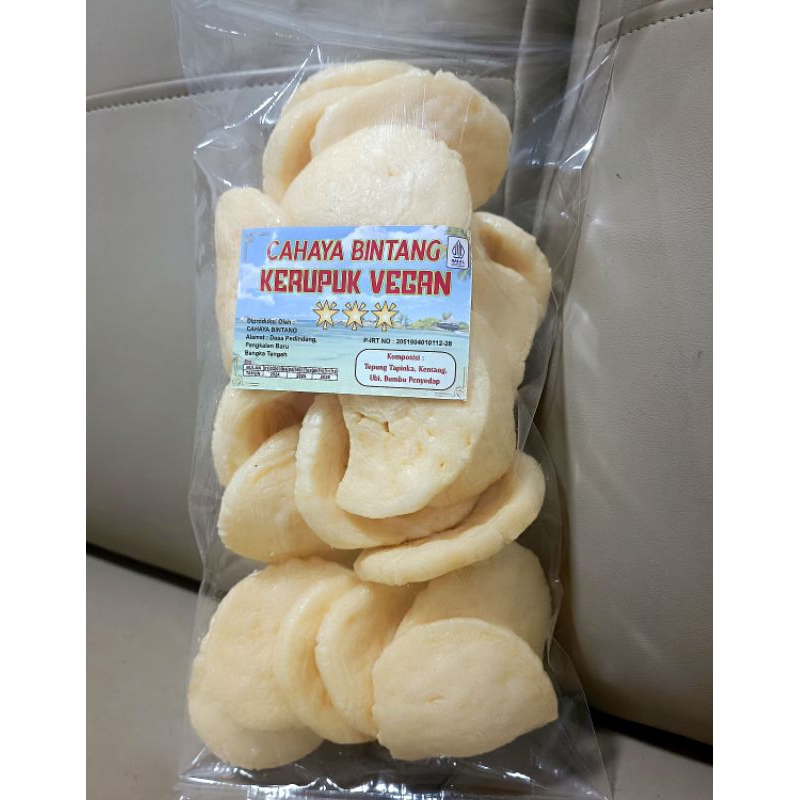 

kemplang kentang goreng vegan vegetarian 100grm