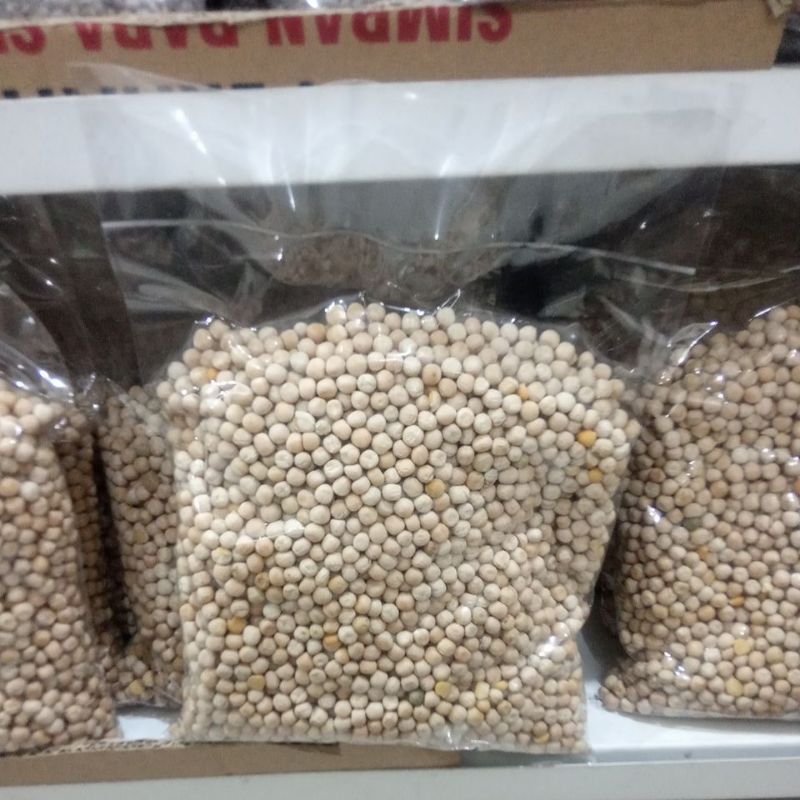 

Kacang Arab Humus kecil / mentah berat bersih 1 kg