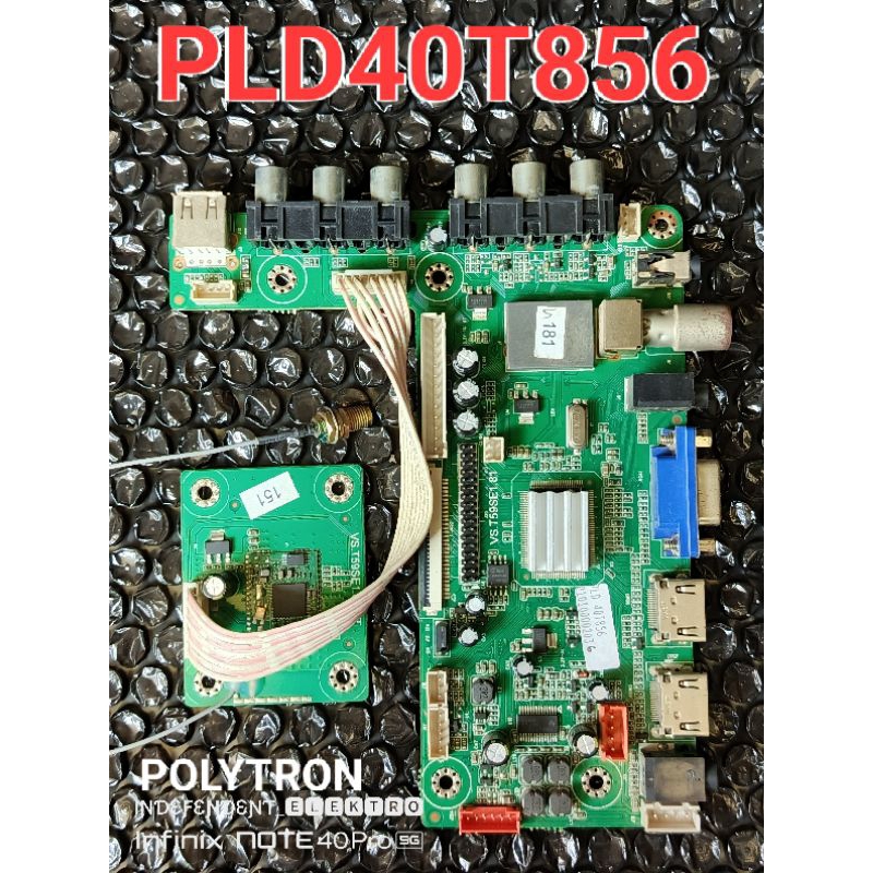 MAINBOARD TV POLYTRON PLD40T856 PLD 40T856   mainboard Tv Polytron pld40d856   motherboard Polytron 