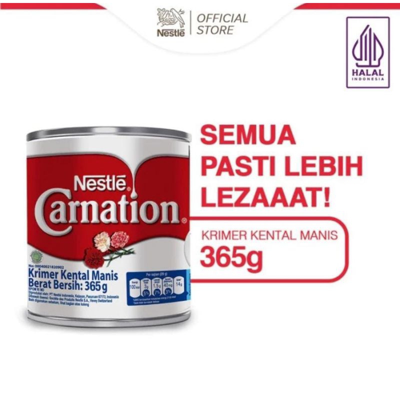 

Nestle Carnation Krimer Kental Manis 365gr