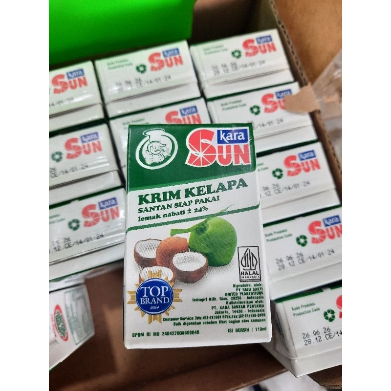 

SANTAN SUN KARA KRIM KELAPA 110ML 1PCS