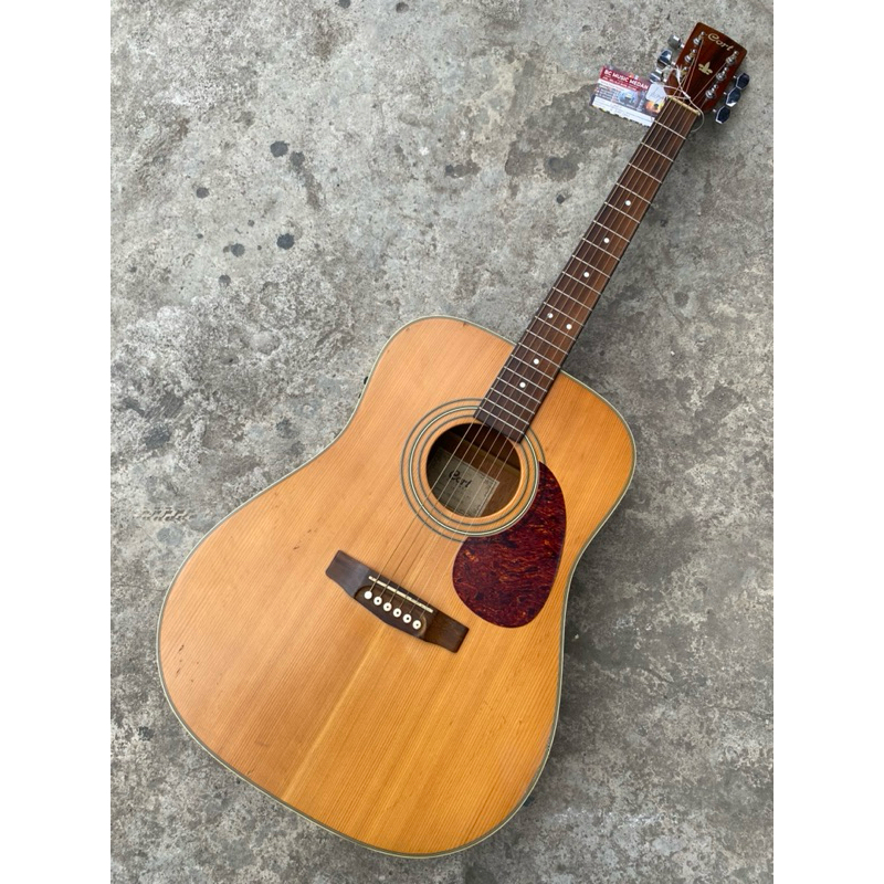 Gitar Akustik Cort Earth70 Elektrik Original Second