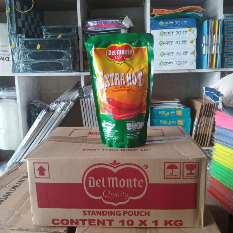 

Delmonte Saus Extra Hot 1 Kg (1 Dus)
