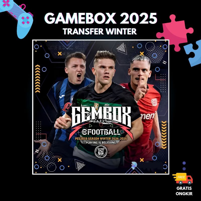PES 2025 GAMEBOX TRANSFER WINTER PS3 | GAME PS3 CFW HFW HEN GAMEBOX BITBOX