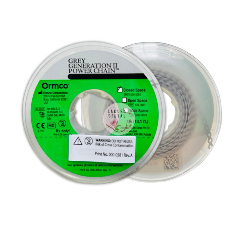 Ormco Powerchain Gen II (Abu-Abu)