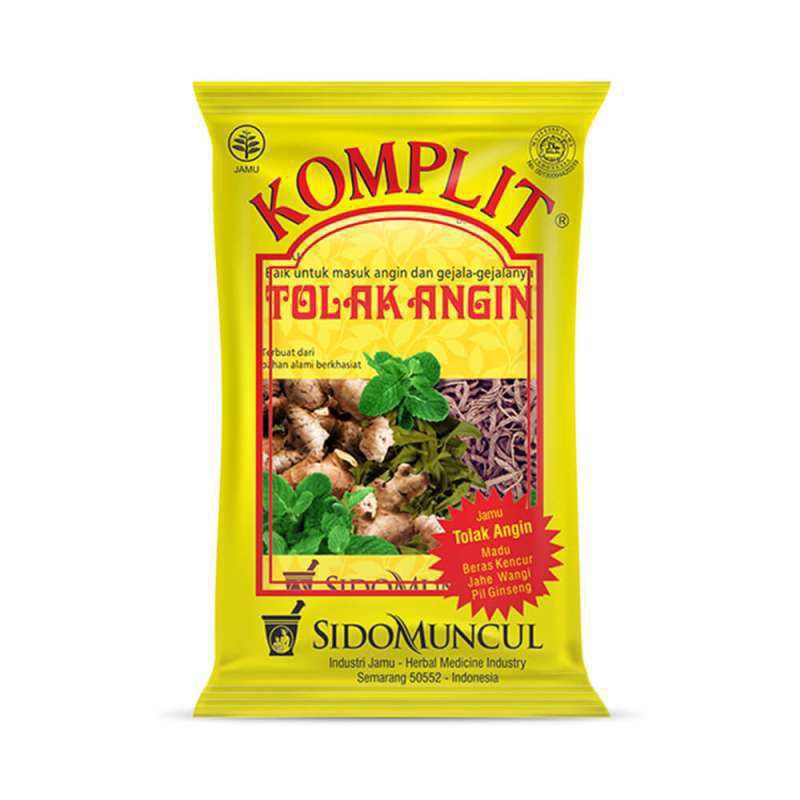 jamu tolak angin komplit Sido muncul