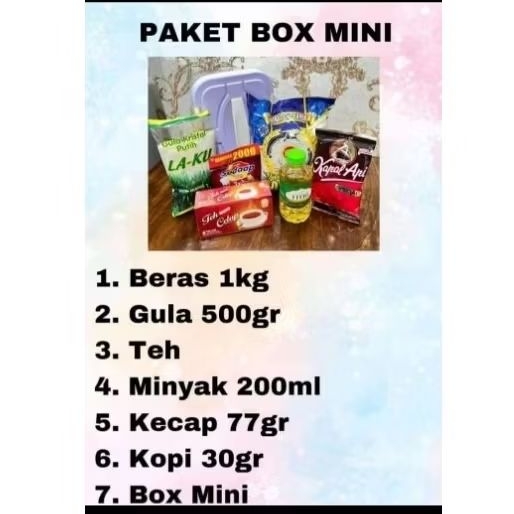 

paket sembako mini