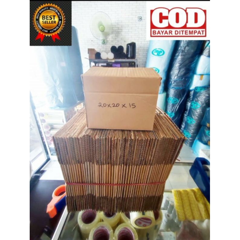 

kardus | box | packing | 20 X 20 X 15 cm (minimal pembelian 50 pcs / ikat)