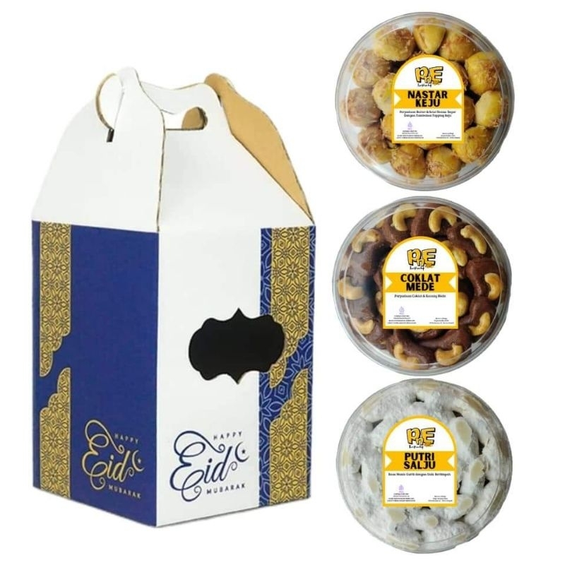 

Hampers Kue Idul Fitri 3 Toples 500gr