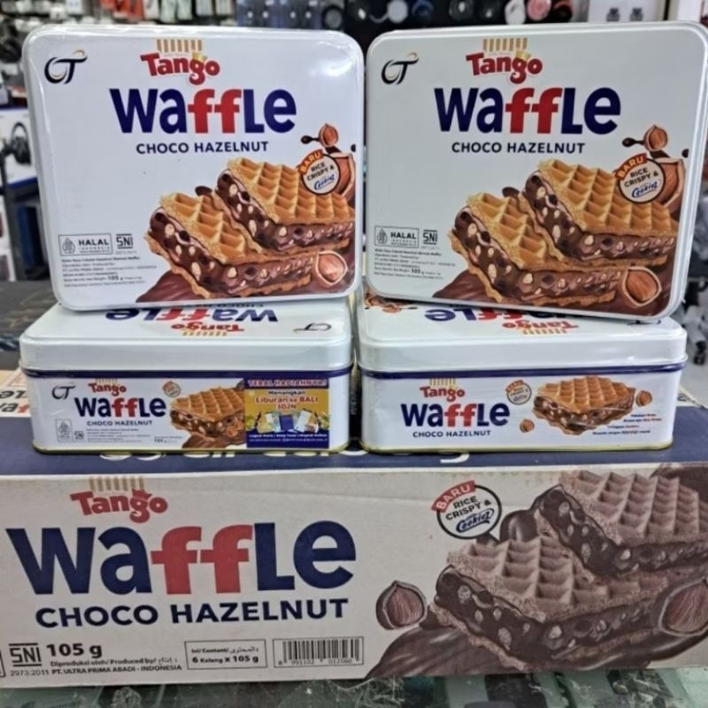 

Tanggo waffle coklat hazelnut