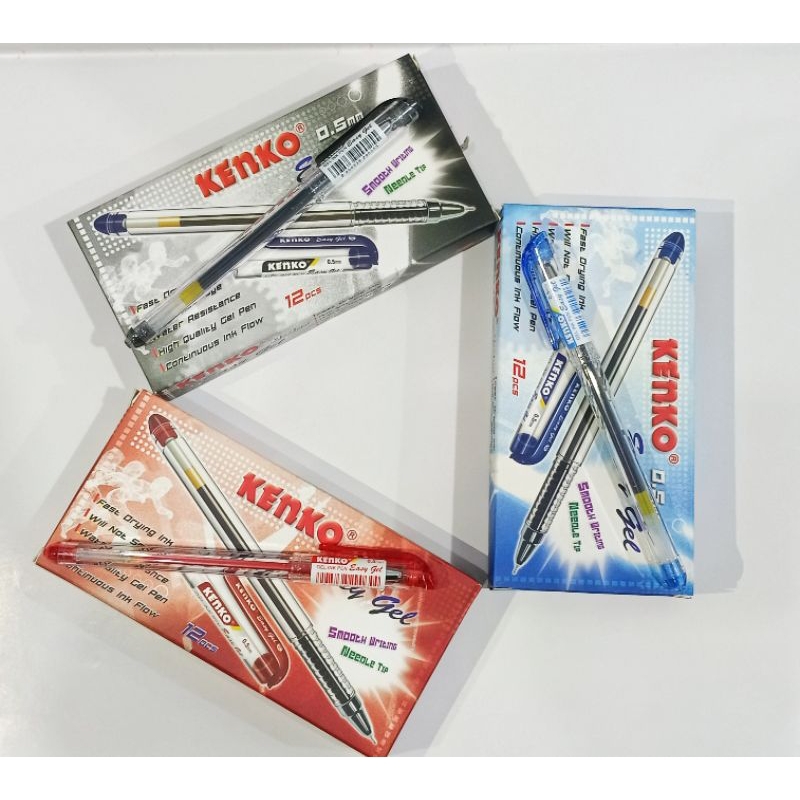 

Pulpen Kenko Easy Gel 0,5mm/pc