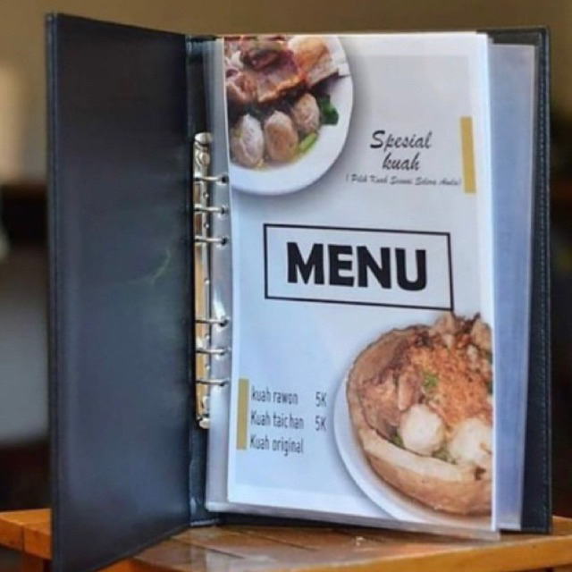 

BUKU MENU RESTAURANT PREMIUM