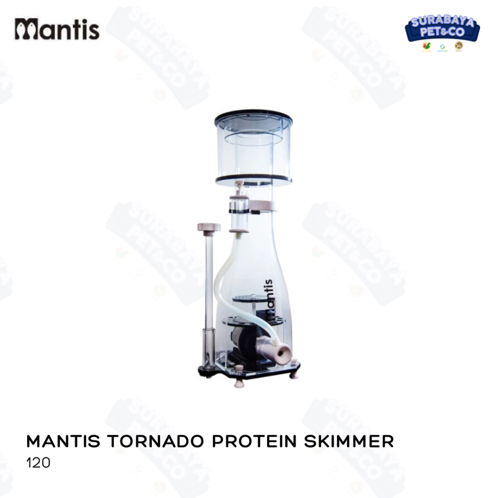 mantis tornado protein skimmer - 120 (kapasitas 600 L)