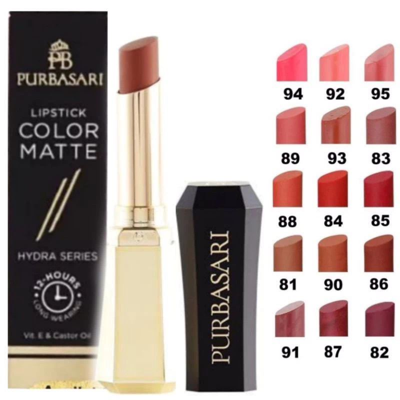 Lipstick Purbasari Color Matte Hydra Series