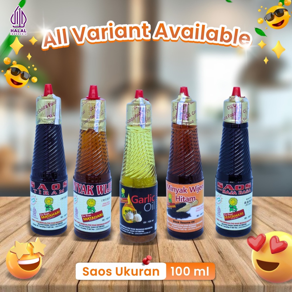 

Saos Bumbu , Saos Bumbu Dapur , Masakan , Seasoning , Bahan Makanan , CAP BUNGA MATAHARI 100ML