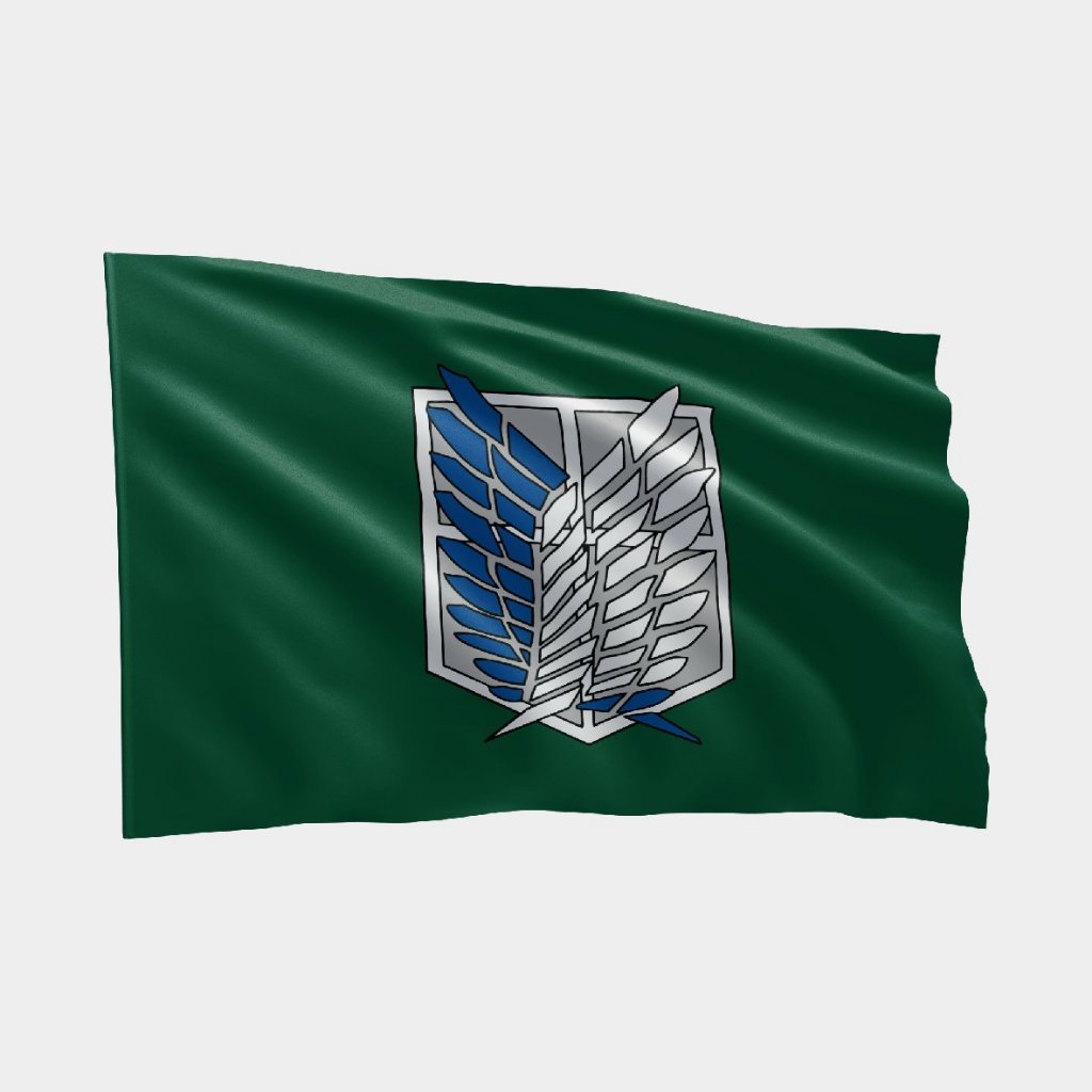 Bendera/Tapestry Anime Attack On Titan