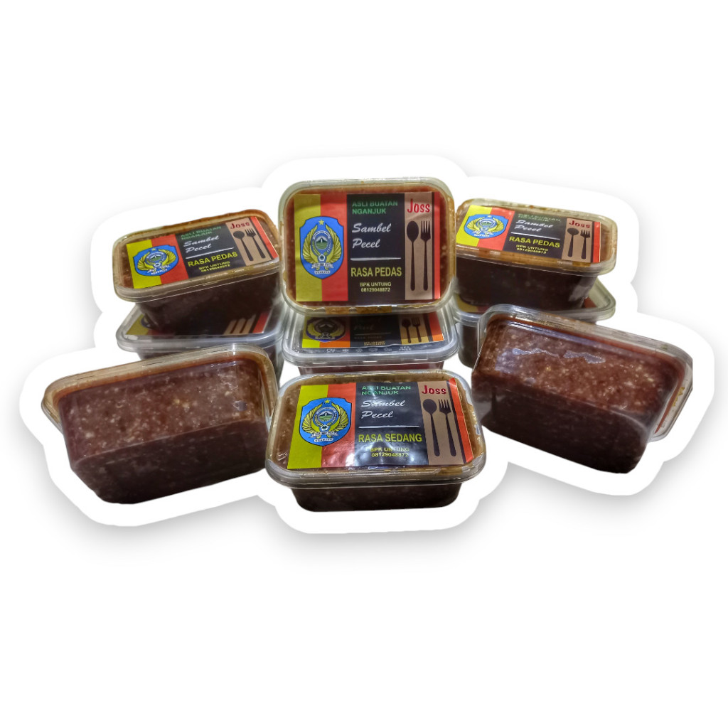 

Sambel Pecel Khas Nganjuk PAKET PEDAS SEDANG